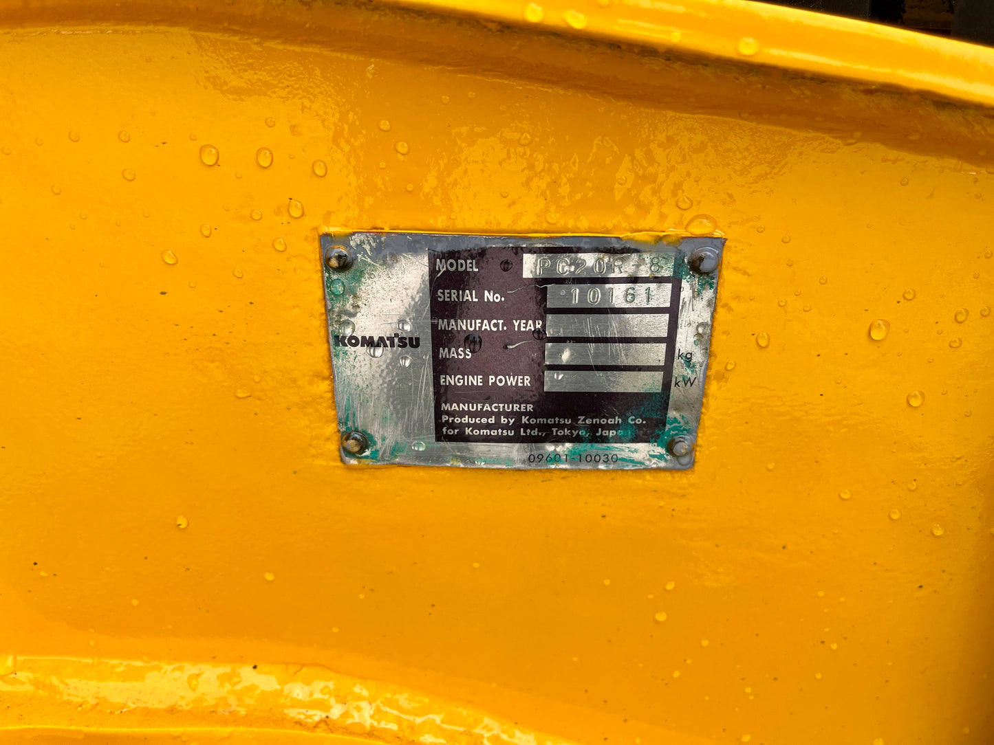 Komatsu PC20R-8