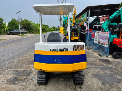 Komatsu PC10-6 หมายเลข 22301 ด้านหลังตรง