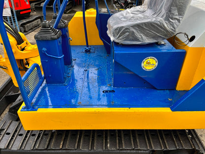 Komatsu PC10-6 แท่นผู้ขับและเบาะหุ้มพลาสติก