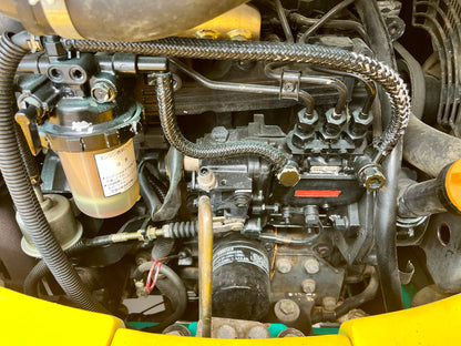 รายละเอียดภายในห้องเครื่อง Komatsu PC35MR-1