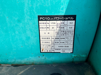 Komatsu PC10-7