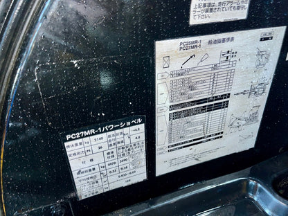 Komatsu PC27MR-1