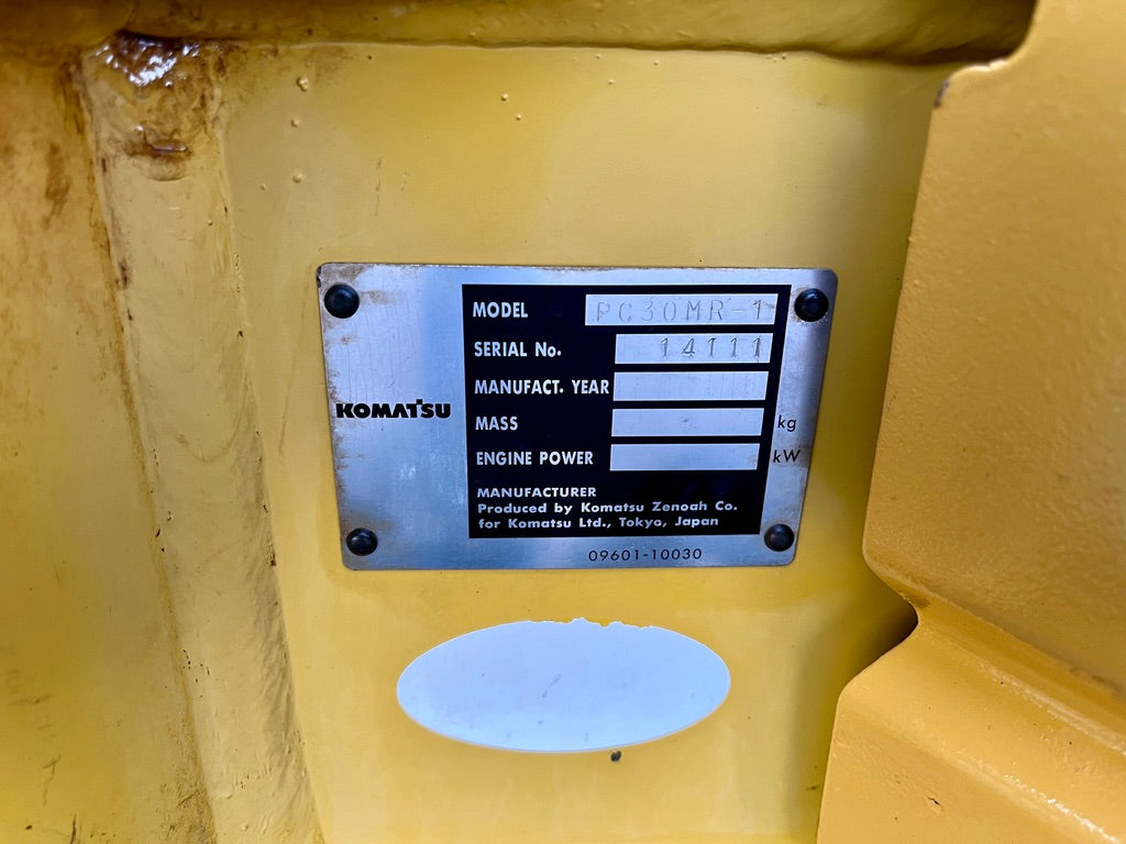Komatsu PC30MR-1