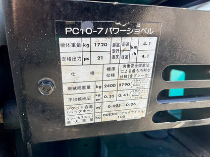 Komatsu PC10-7E