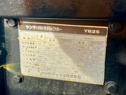 Yanmar YB25