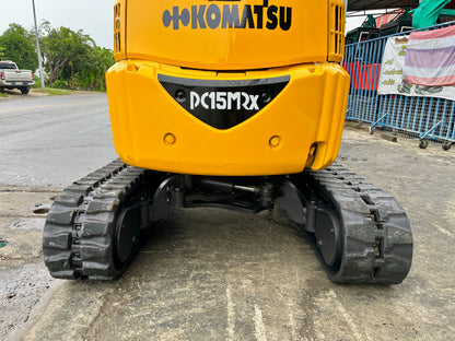 แทรคยางและช่วงล่างรถขุด Komatsu PC15MR-1