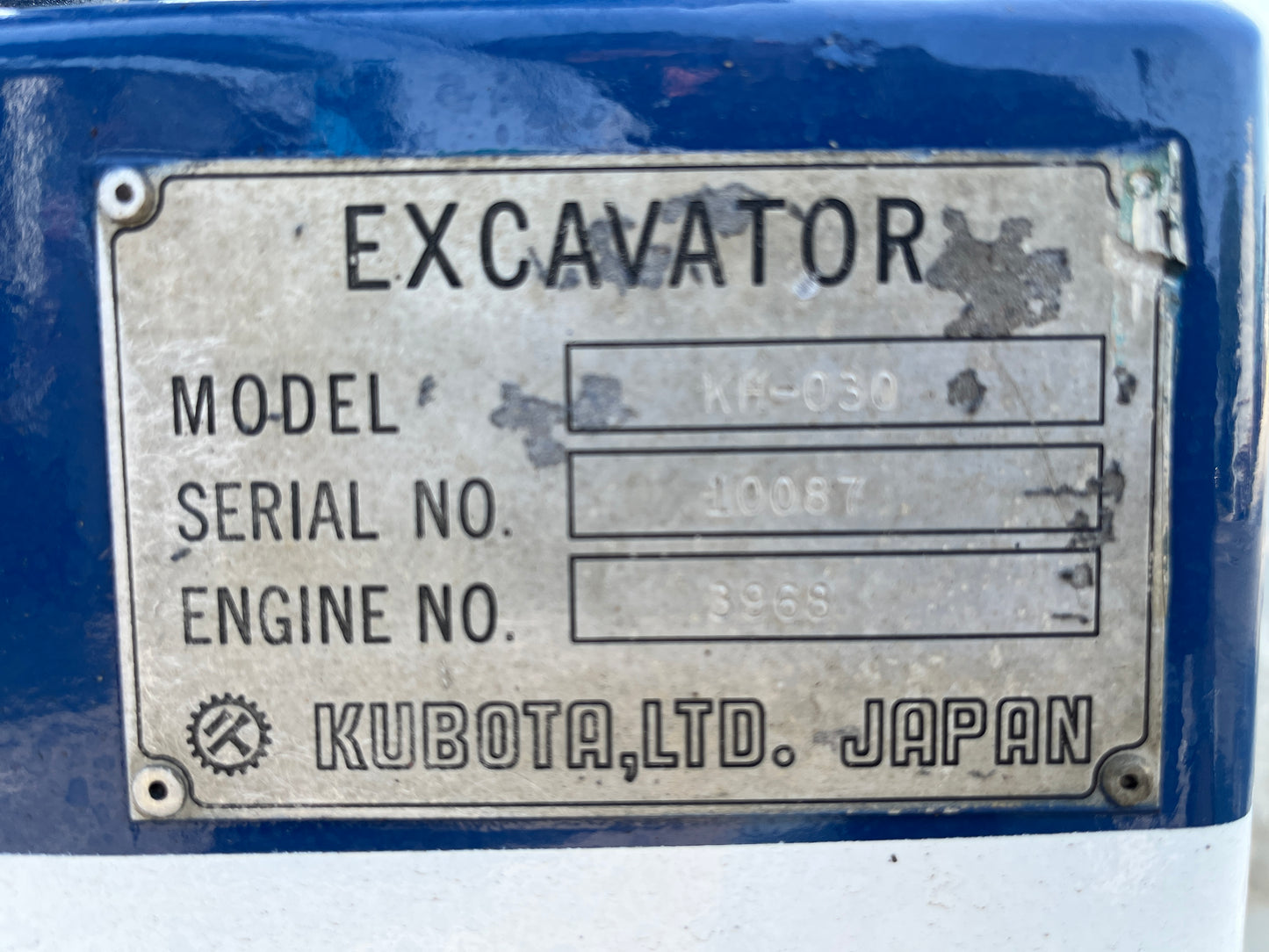 Kubota KH-030