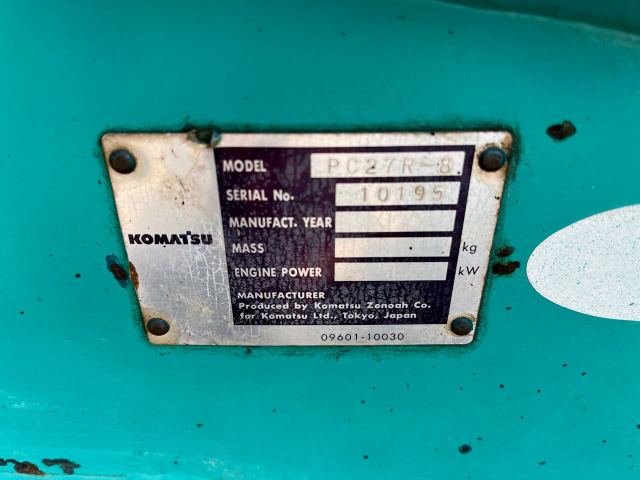 Komatsu PC27R-8