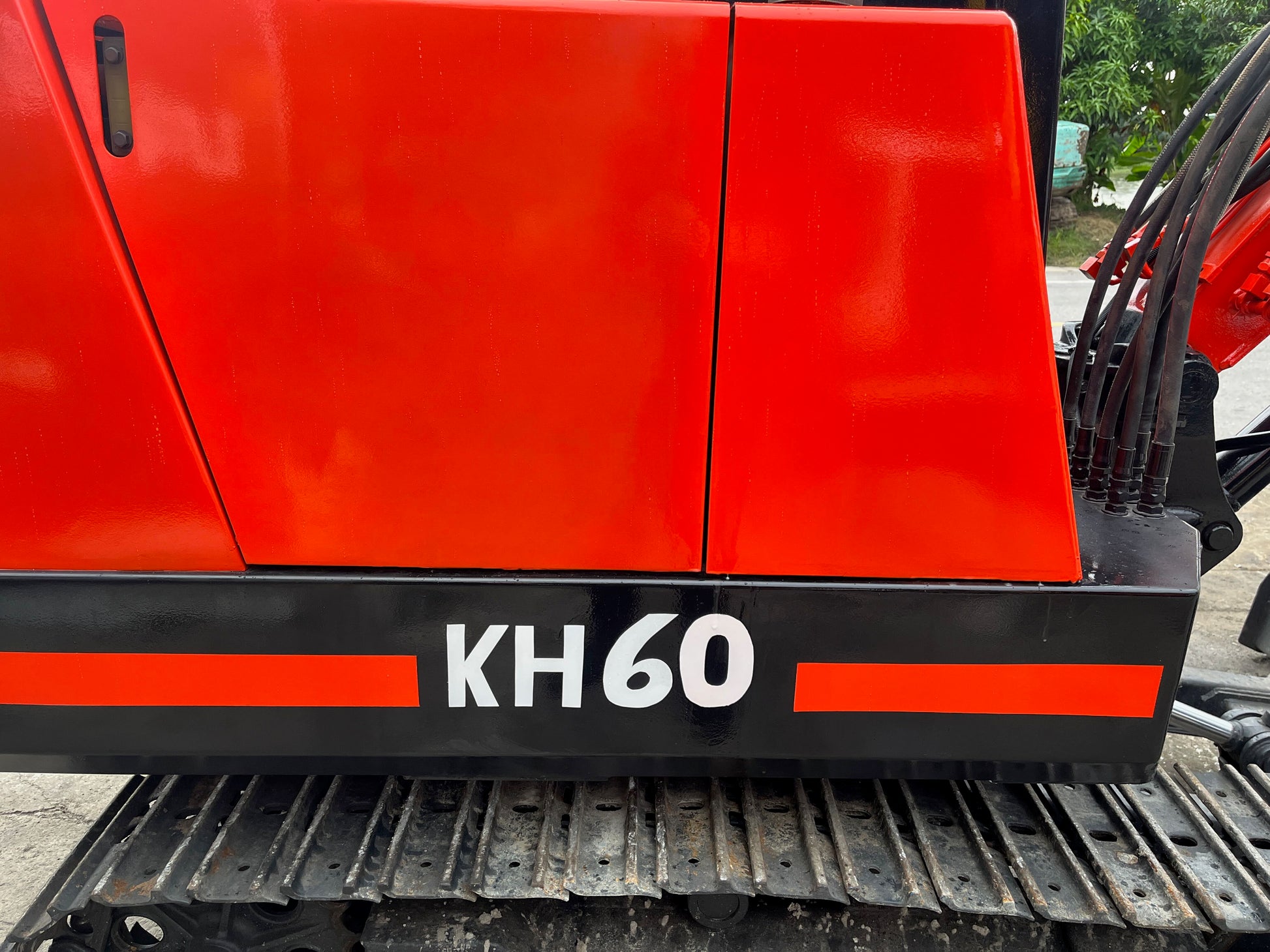 Kubota KH-60 - ป้ายรุ่น KH60