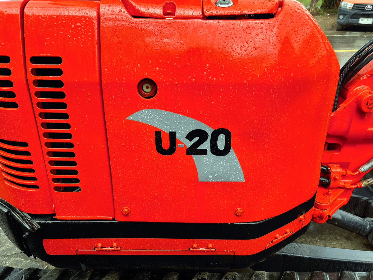 Kubota U-20 - ป้ายรุ่น U-20